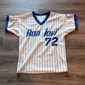 Vintage 1987 Bon Jovi | “Slippery when Wet” tour Baseball jersey